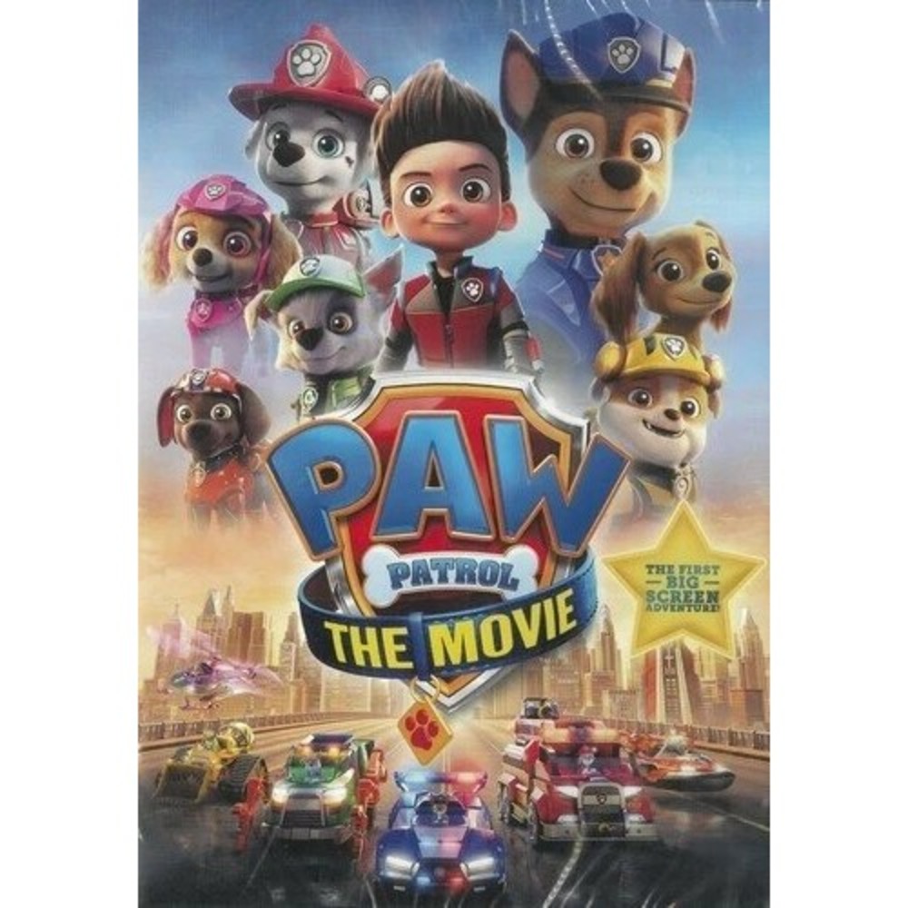 PAW Patrol The Movie DVD Nickelodeon Kids Family Animated Film New Sealed